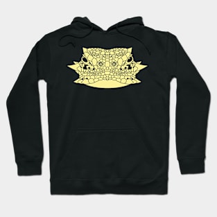 Phrynosoa goodei Face Hoodie